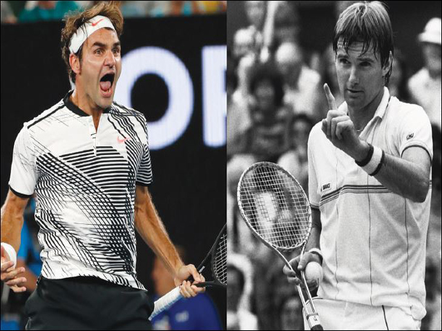 Connors-Federer a basket si legge 109-103, ma a tennis?